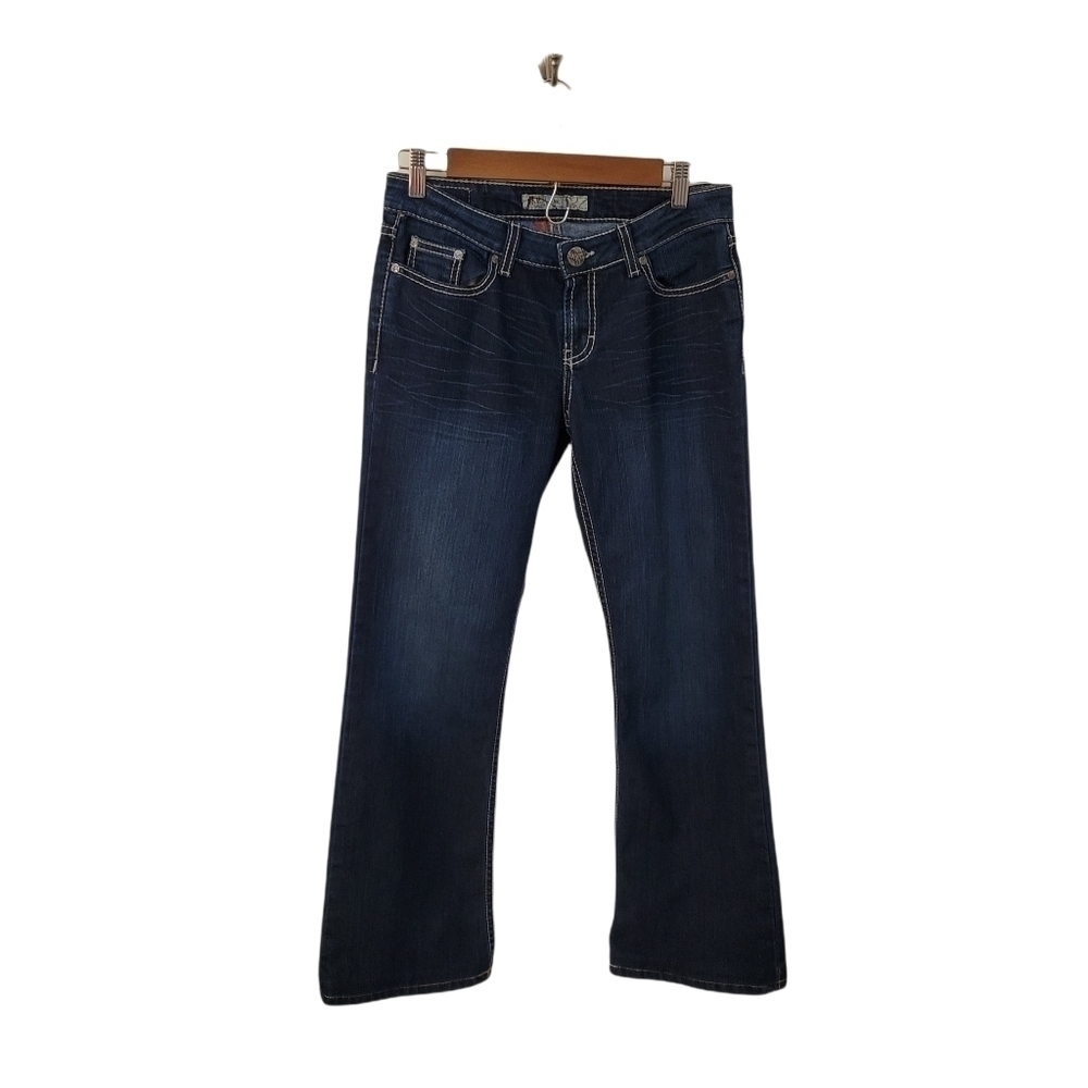BKE Kate Stretch Denim Low Rise Bootcut Jeans - Picture 2 of 13